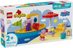 Jouet-Jeux d'imagination-Jeux de construction-Lego duplo - le voyage en bateau de peppa pig - 10432