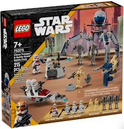 Jouet-Jeux d'imagination-Lego star wars - pack de combat des clone troopers et droïdes de combat - 75372