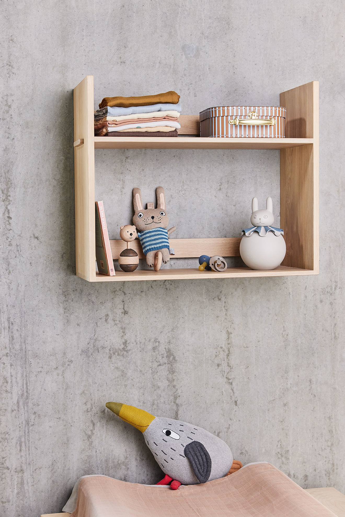 Veilleuse En Sillicone Blanc Bleu (Oyoy Mini) - Image 3