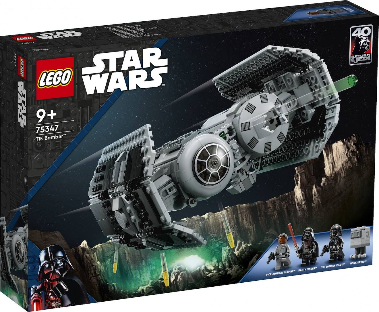 Lego Star Wars - Le Bombardier Tie - 75347 Multicolore