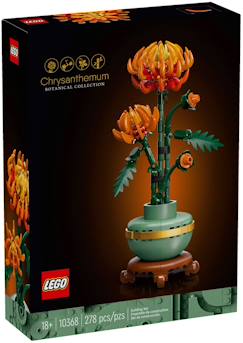 Jouet-Jeux d'imagination-Lego botanicals - lego icons - le chrysanthème - 10368