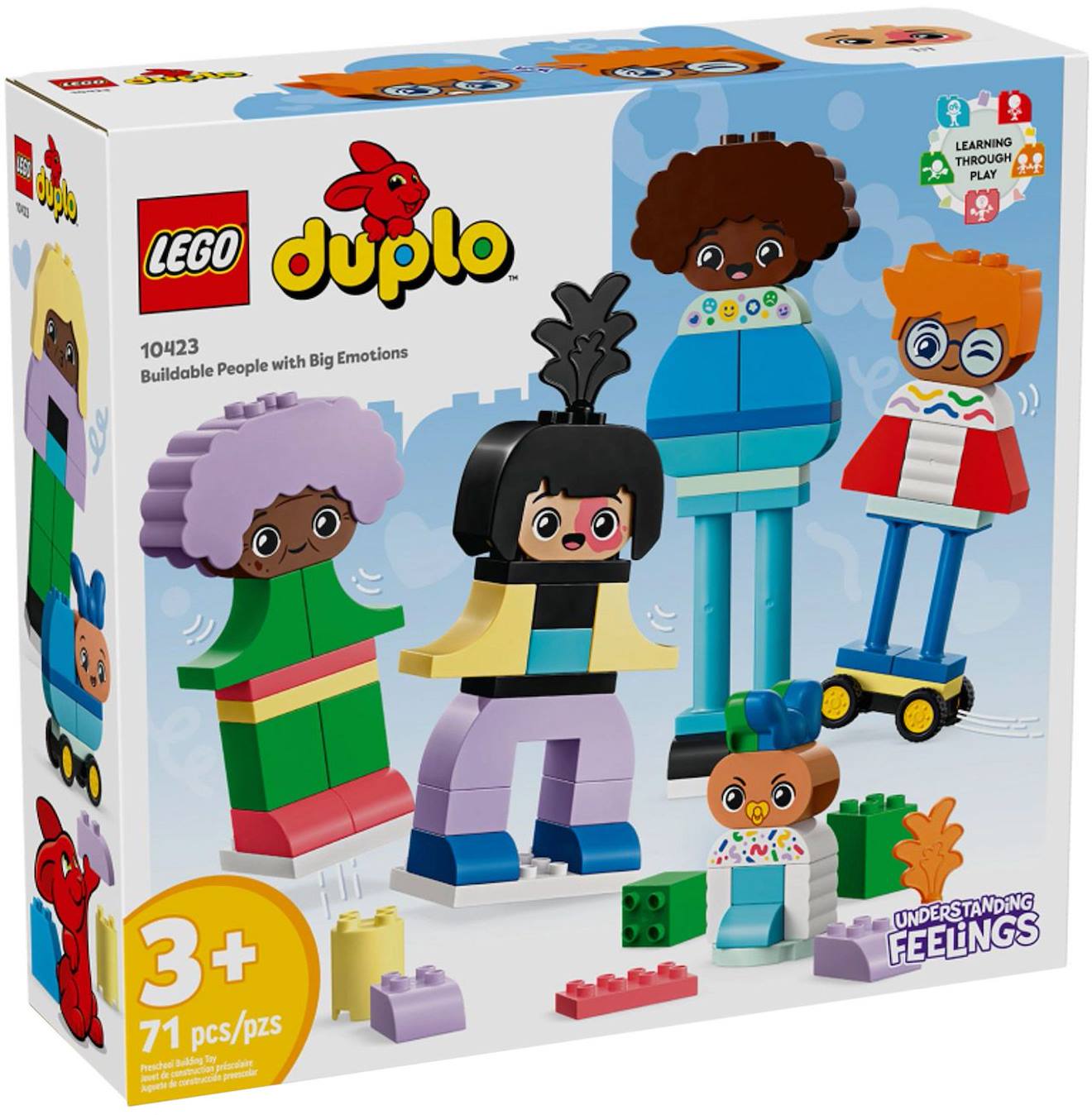 Lego Duplo - Personnages À Construire Aux Différentes Émotions - 10423 Multicolore