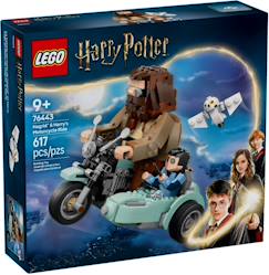 Jouet-Lego harry potter - la balade en moto de hagrid et harry - 76443