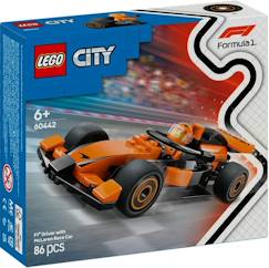 Jouet-Jeux d'imagination-Lego city - voiture de course mclaren avec pilote de f1 - 60442