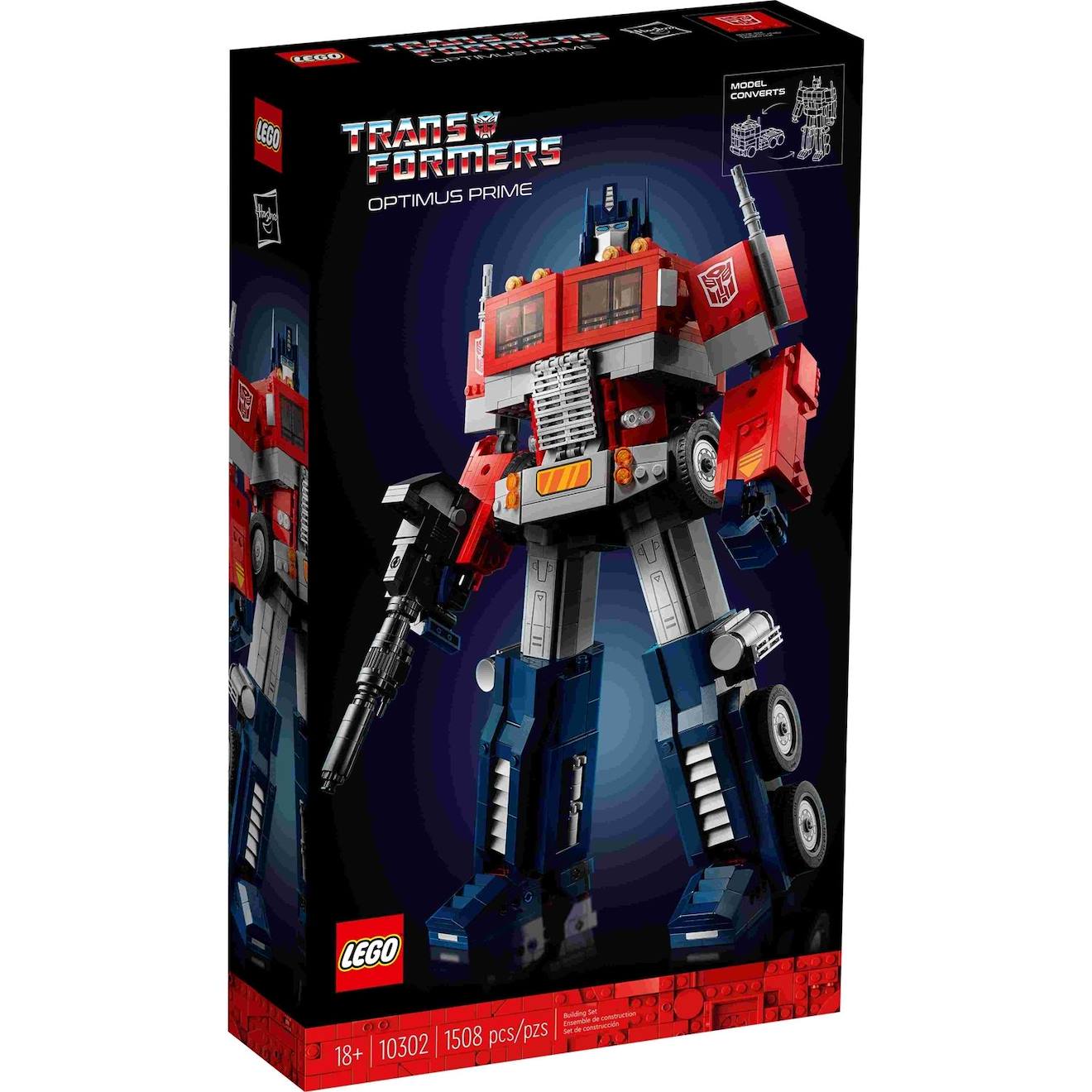 Lego Creator - Optimus Prime (transformers) - 10302 Multicolore