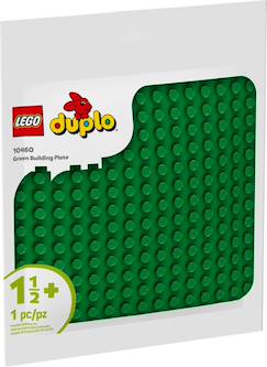 Jouet-Lego duplo - plaque de construction verte - 10460