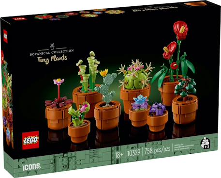 Lego - Lego Botanicals - Lego Icons - Les Plantes Miniatures - 10329 Multicolore
