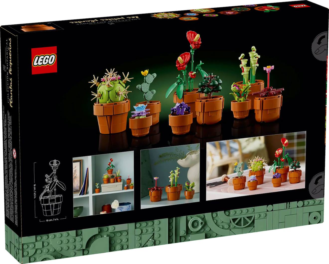 Lego Botanicals - Lego Icons - Les Plantes Miniatures - 10329 Multicolore (Lego) - Image 1