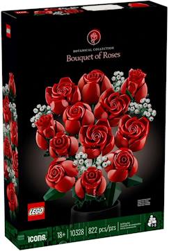 -Lego botanicals - lego icons - le bouquet de roses - 10328