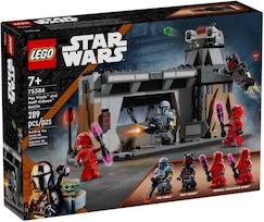 Jouet-Lego star wars - le combat de paz vizsla et moff gideon - 75386