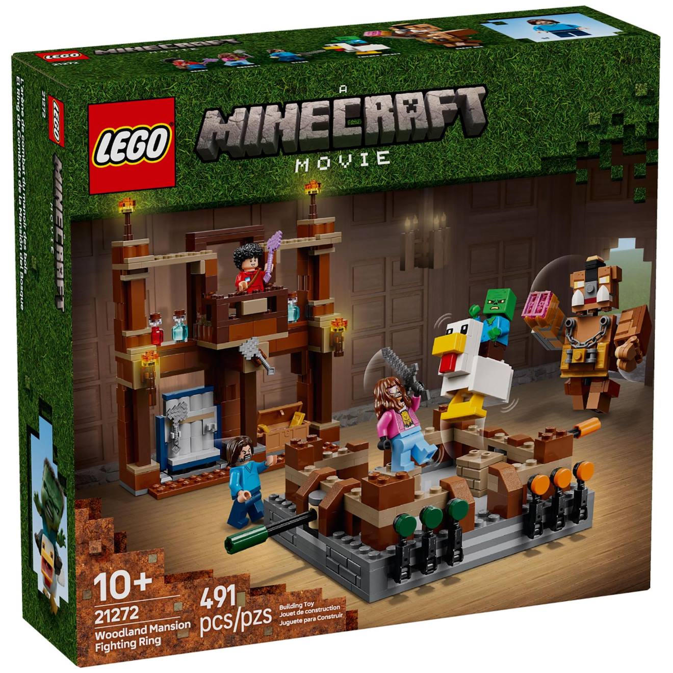 Lego Minecraft - Le Ring Du Manoir Des Bois - 21272 Multicolore