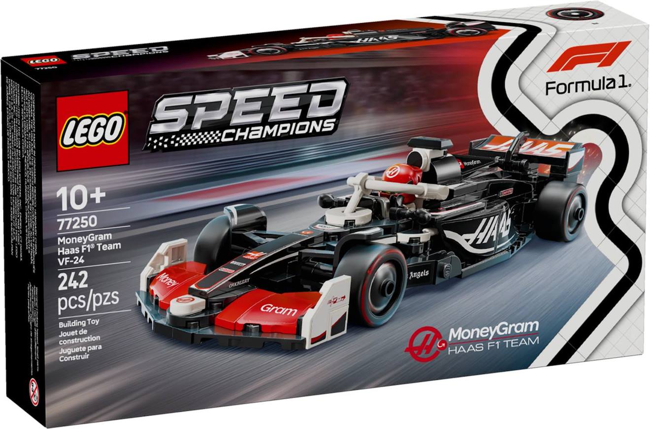 Lego Speed Champions - Voiture F1 Moneygram Haas Team Vf-24 - 77250 Multicolore