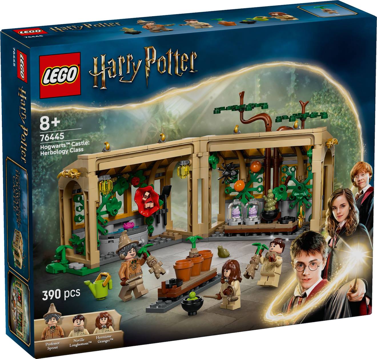 Lego 76445 - Le Cours De Botanique Harry Potter Le Château De Poudlard Multicolore