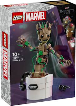 Jouet-Lego marvel - la danse de bébé groot - 76297