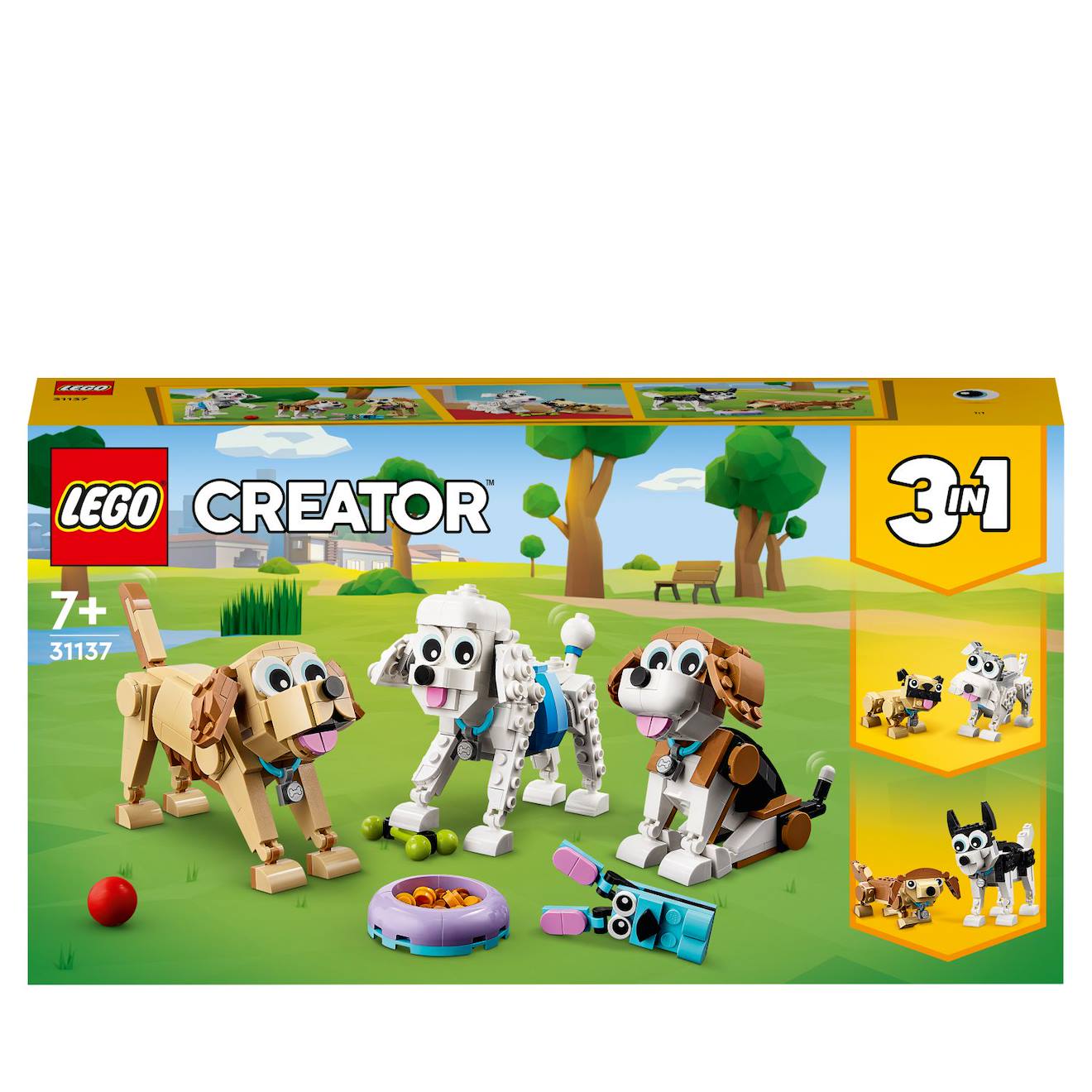 Lego Creator - Adorables Chiens - 31137 Multicolore