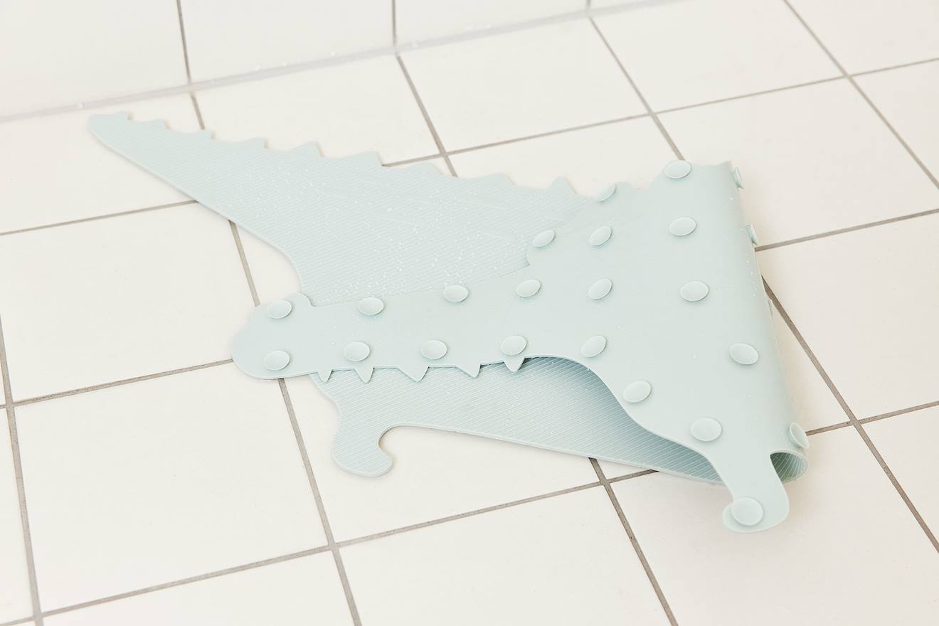 Tapis De Bain En Silicone Vert (Oyoy Mini) - Image 2