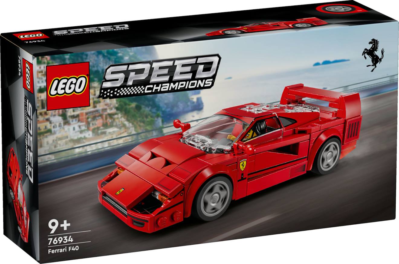 Lego Speed Champions - Supercar Ferrari F40 - 76934 Multicolore