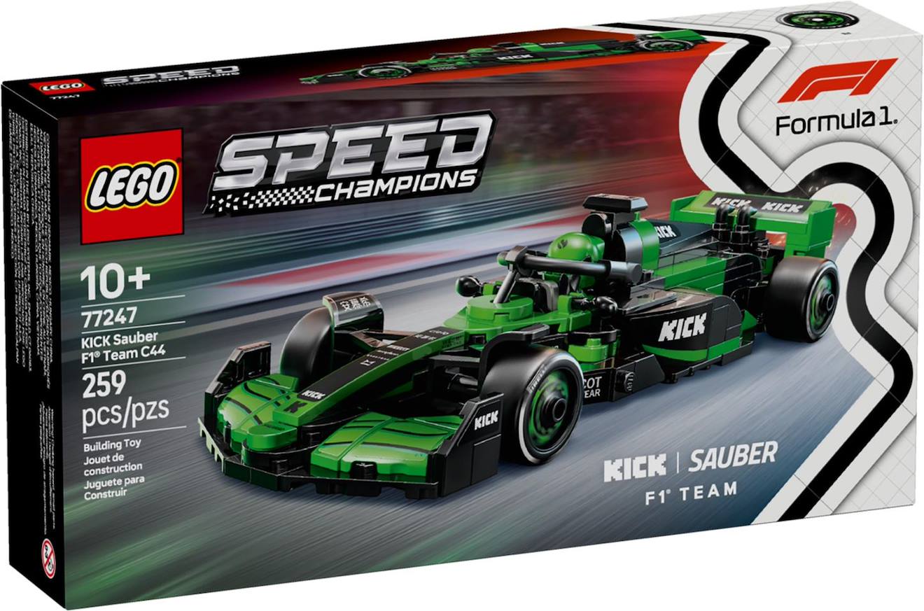 Lego Speed Champions - Voiture F1 Kick Sauber Team C44 - 77247 Multicolore