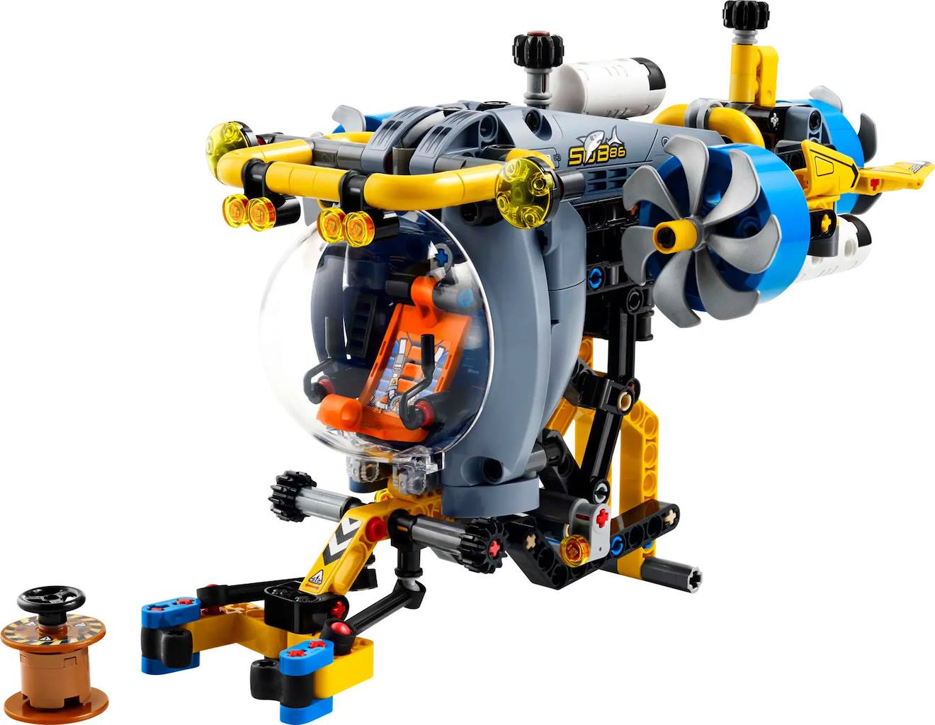 Lego Technic - Le Sous-marin De Recherche En Haute Mer - 42201 Multicolore (Lego) - Image 2