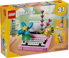 Jouet-Jeux d'imagination-Lego creator - la machine à écrire avec des fleurs - 31169