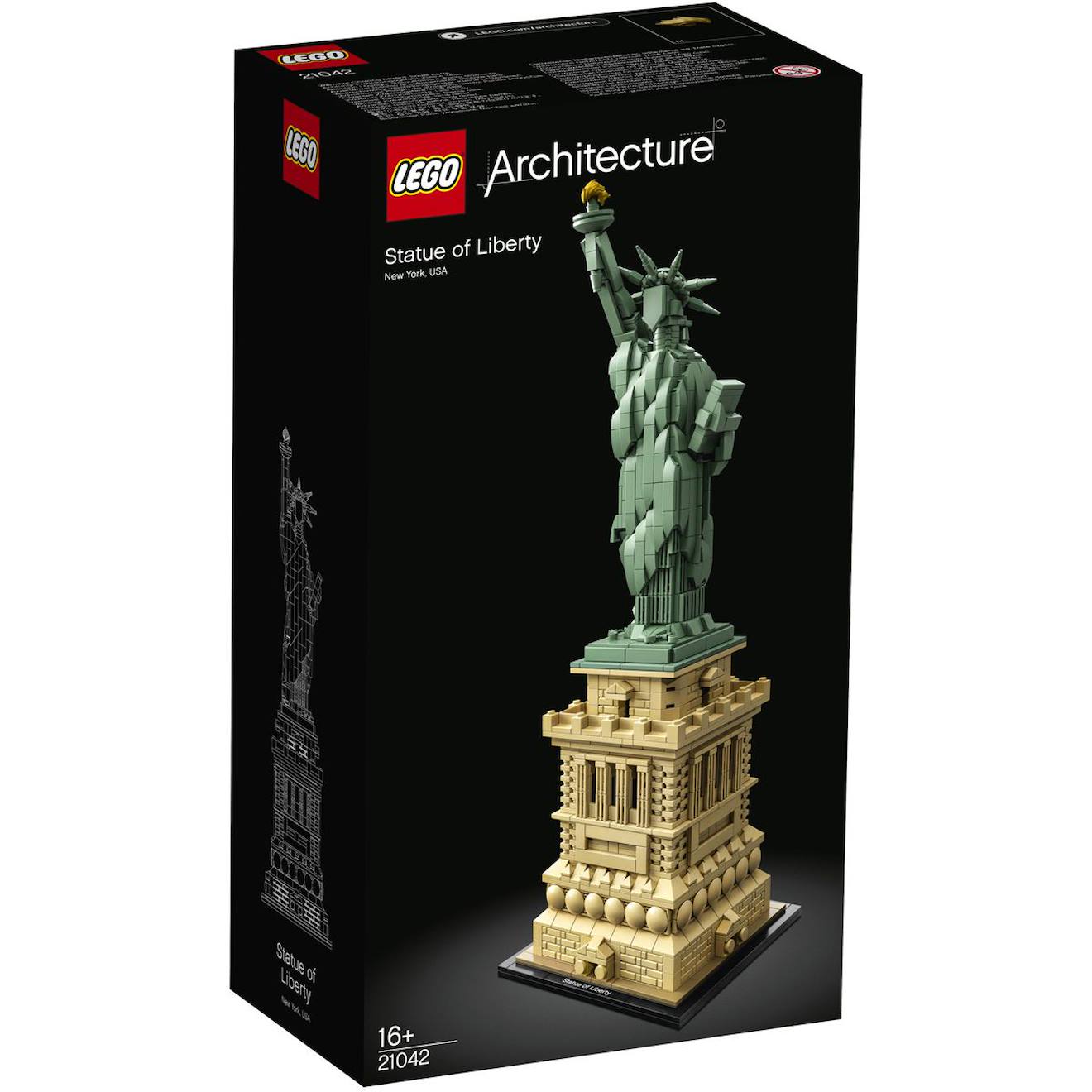 Lego Architecture - La Statue De La Liberté - 21042 Multicolore