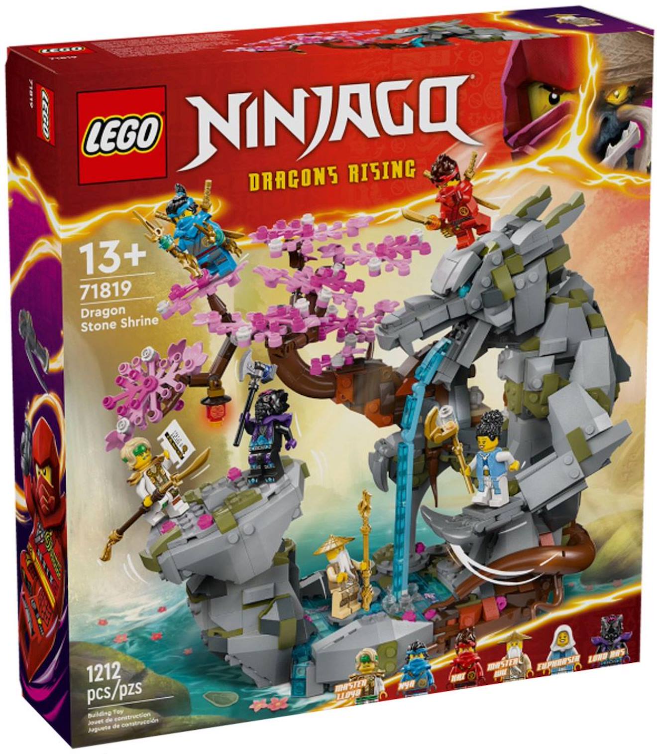 Lego Ninjago - Le Sanctuaire De La Roche Du Dragon - 71819 Multicolore