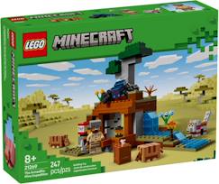 Jouet-Lego minecraft - l'expédition dans la mine du tatou - 21269