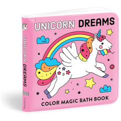 Jouet-Livre de bain - rêves licorne