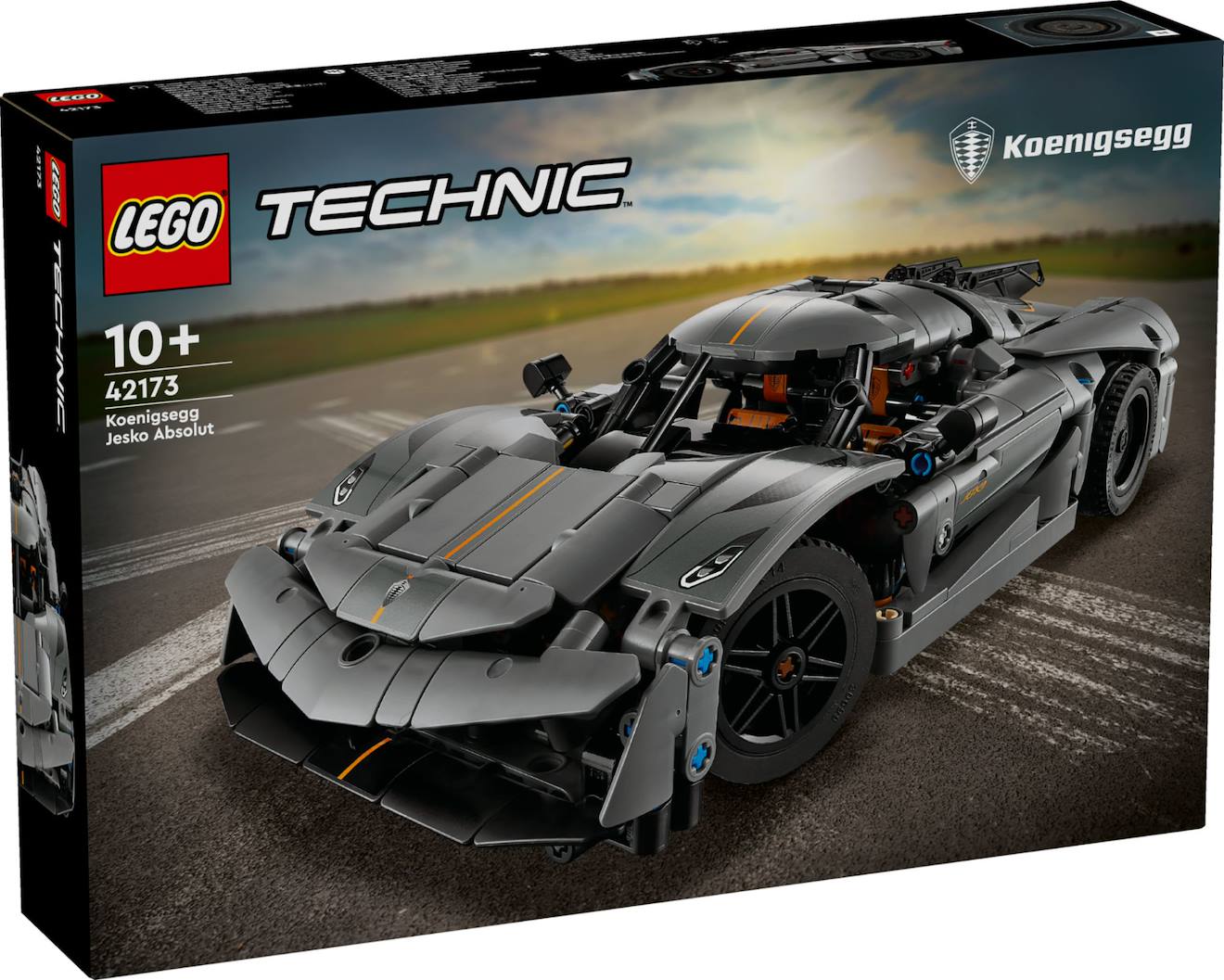 Lego Technic - Hypercar Koenigsegg Jesko Absolut Grise - 42173 Multicolore