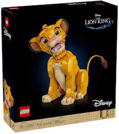 Jouet-Lego disney - simba, le jeune roi lion - 43247