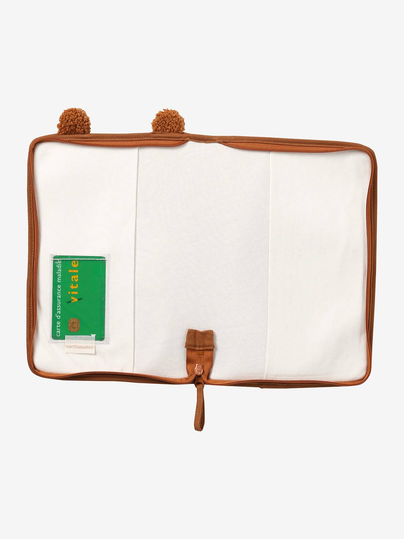 Protège carnet de santé sherpa hérisson (Vertbaudet) - Image 1