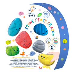 Jouet-Activités artistiques et musicales-Crayons de couleur pierres - 6