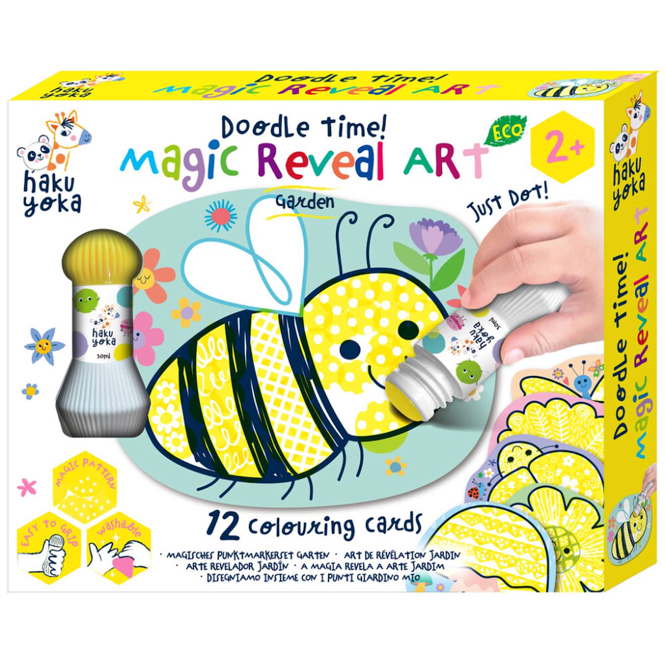 Art de révélation - jardin multicolor