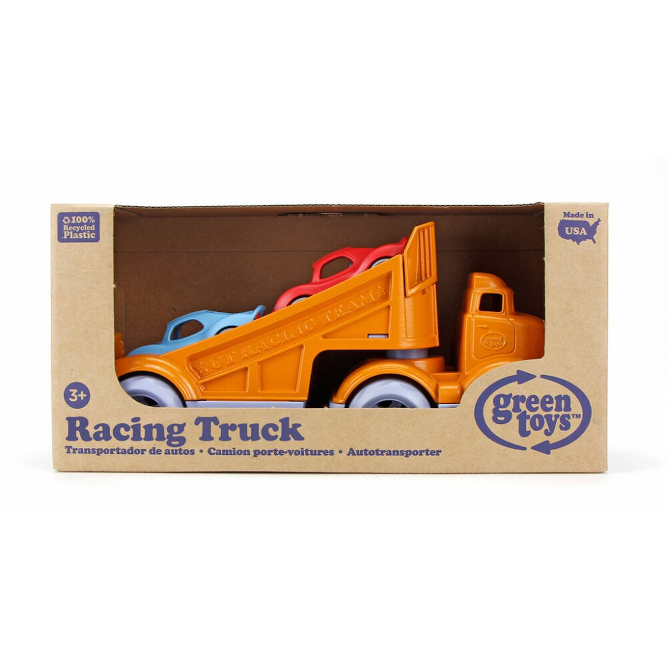 Camion Porte Voitures Orange