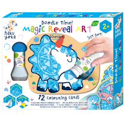 Jouet-Kit d'activités créatives pour enfants, set 12 cartes sur le thème dinosaures