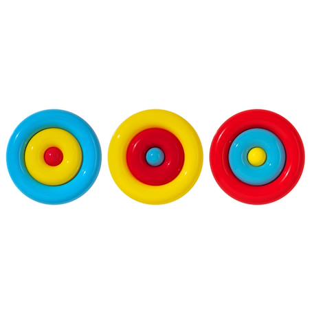 Moluk - Nello – Jeu Sensoriel Polyvalent Et Durable Pour Enfants Blue;red;yellow