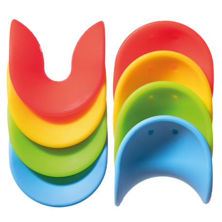 Moluk - Ensemble Créatif Ulu – Jeu De Construction Coloré Et Durable Dès 3 Ans Blue;green;red;yellow
