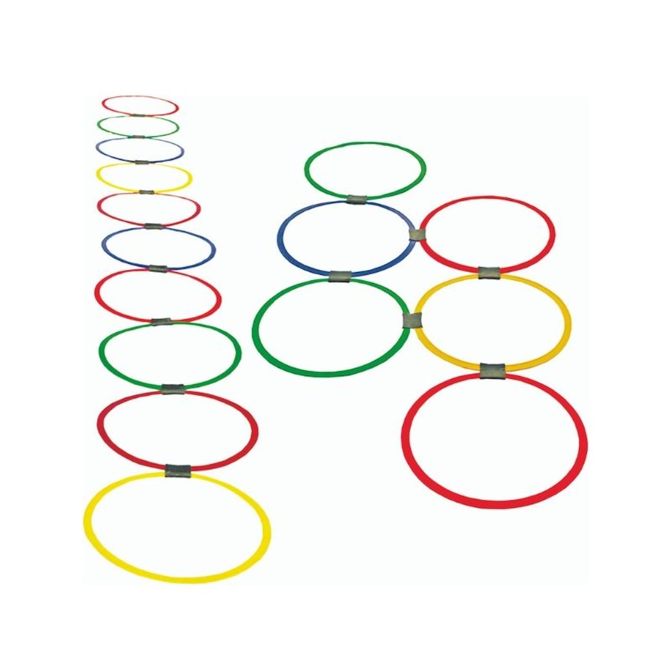 20 Cerceaux Rythmiques - Jouet Éducatif Pour Enfants Multi-coloured