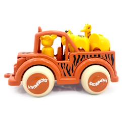 Jouet-Jeep safari durable Re:line – jouet d’aventure en plastique recyclé