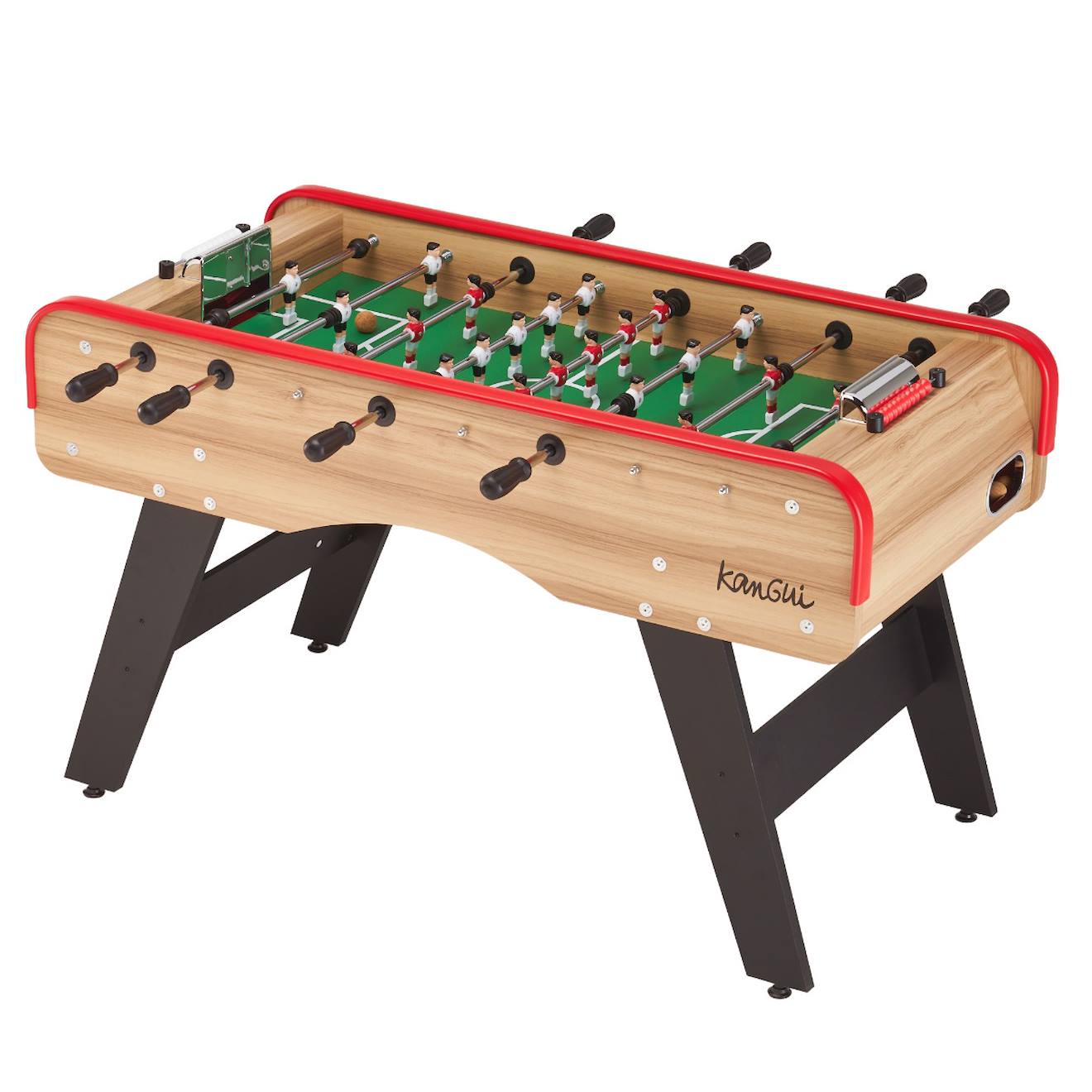 Baby Foot Classique - Adolescents - Style Café - 3 Balles Liège - 2 À 4 Joueurs Multicolore