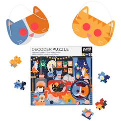 Jouet-Decoder puzzle - aventures de chat