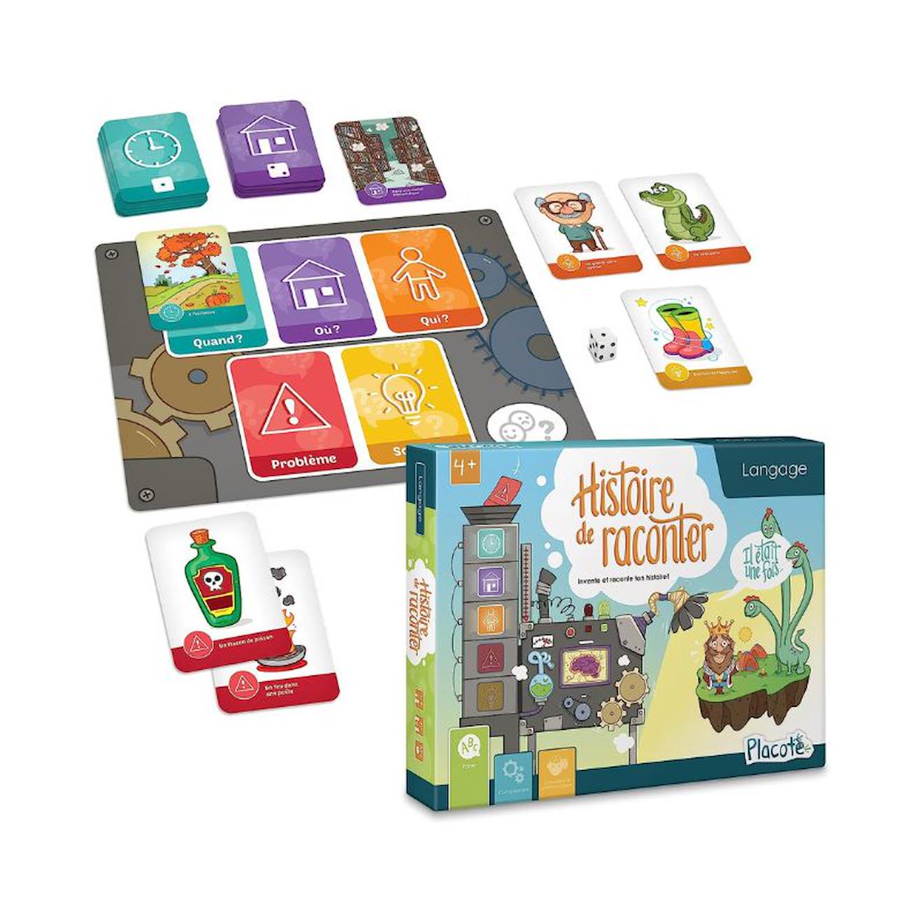 Histoire De Raconter - Jouet Éducatif Pour Enfants Multicolore