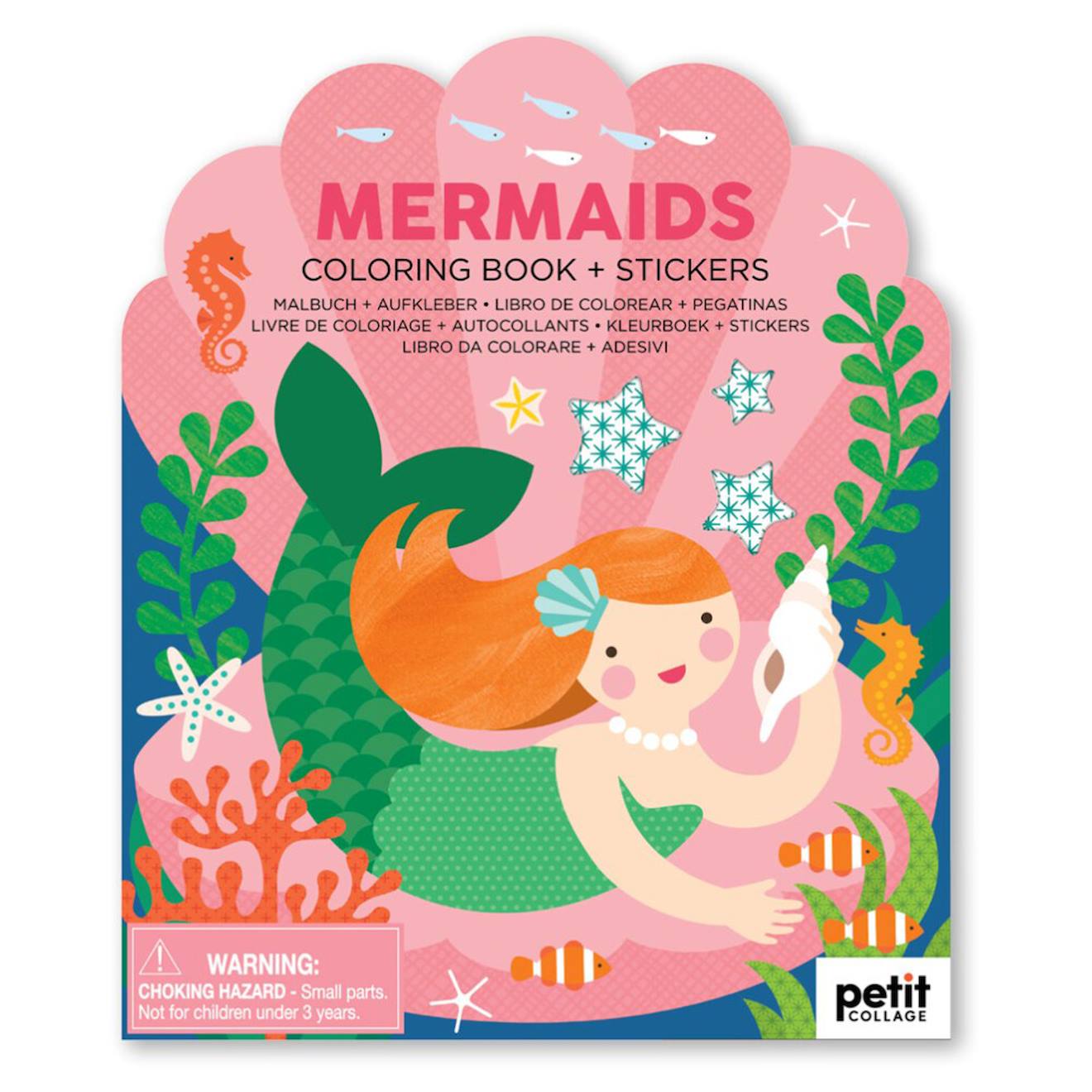 Livre De Coloriage Avec Autocollants – Activité Créative Pour Enfants Multicolor