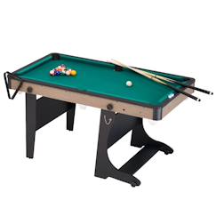 Jouet-Table de billard pliable  pour toute la famille avec accessoires inclus