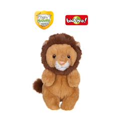 Jouet-Premier âge-Peluches-Peluche défis nature protect - lion jaune, marron - 15 cm Collaboration Bioviva