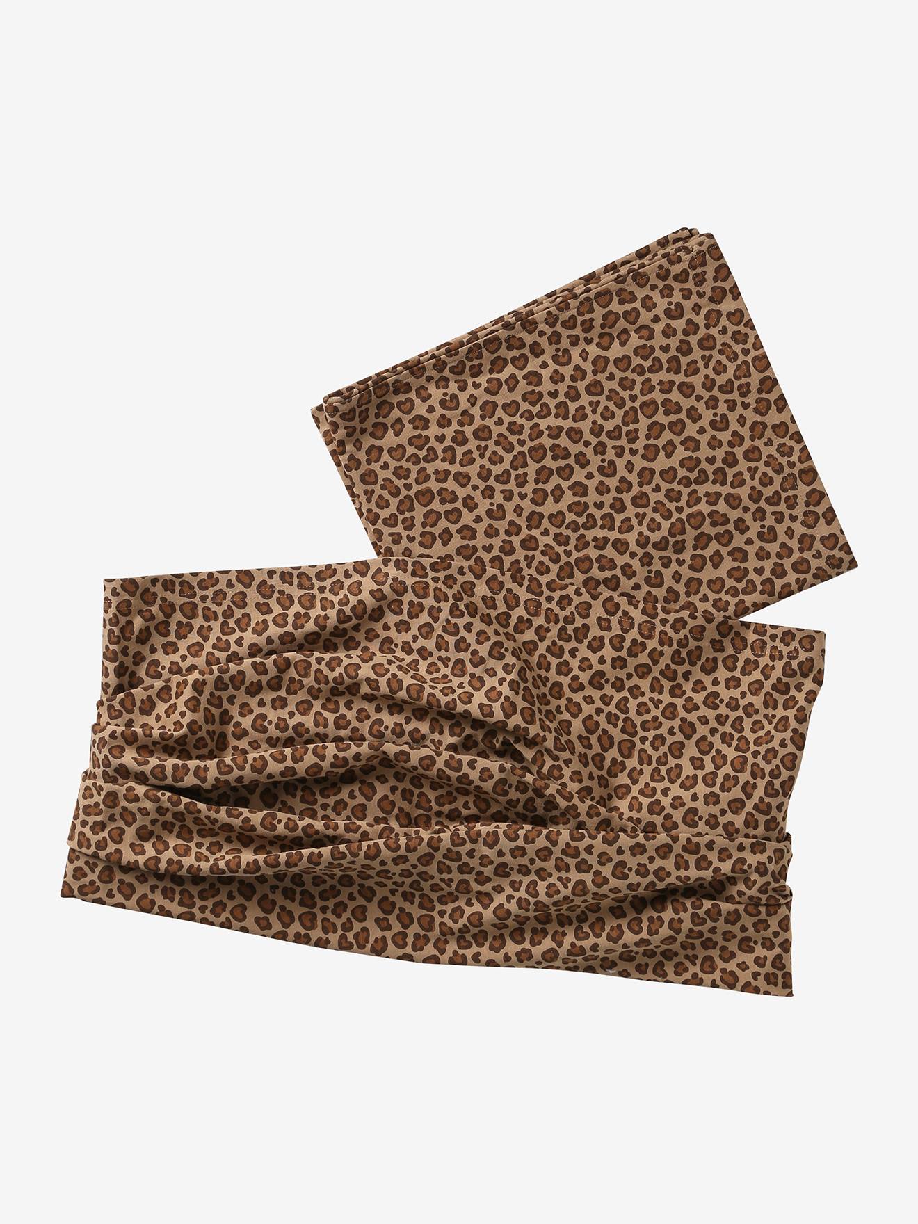 Porte-bébé 2 bandeaux à croiser sans nouage léopard