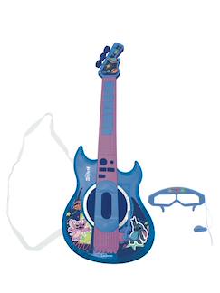 Jouet-Activités artistiques et musicales-Guitare électronique lumineuse avec lunettes et micro stitch