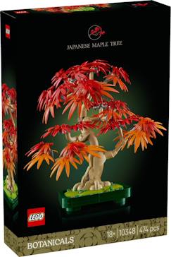 Jouet-Jeux d'imagination-Jeux de construction-Lego icons - bonsaï d'érable rouge du japon - 10348
