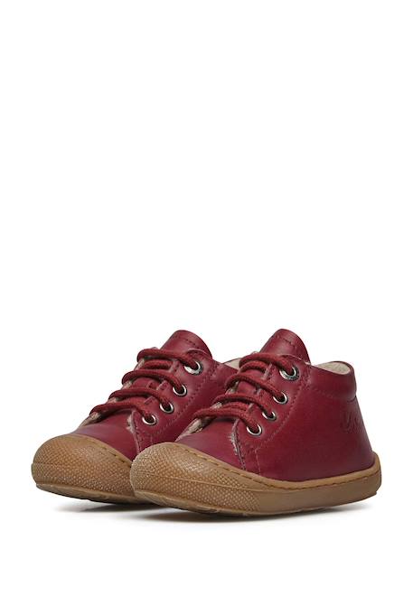 Chaussures premiers pas en cuir doublés en laine cocoon Anthracite-+Beige-+Bordeaux-+Cognac-+Marine-+Marron-+Rose clair-+Sage- 15 - vertbaudet enfant 
