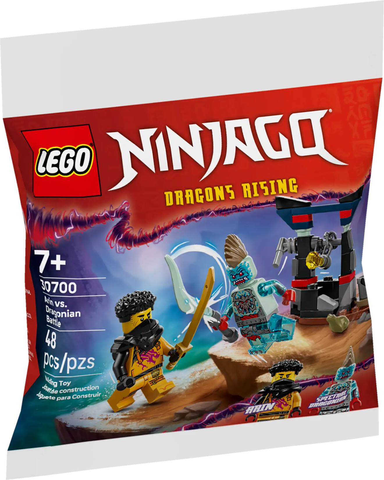 Lego Ninjago - Arin Vs. Dragonian Battle (polybag) - 30700 Multicolore